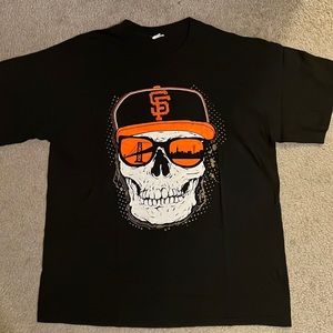 San Francisco Giants Skull Tshirt
